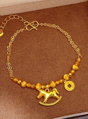 金店同款马上有钱手链