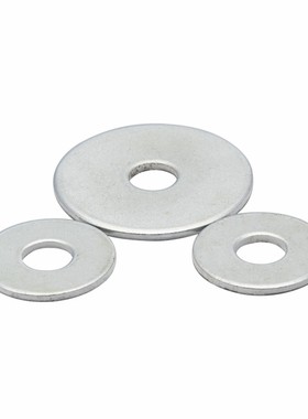 镀锌平垫片 白色垫圈 平垫圈介子 螺丝垫片 M2.5 M3 M4 M5-M36
