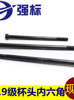 M6M8M10M12*310/320-450特长超长螺钉12.9级高强度加长内六角螺丝