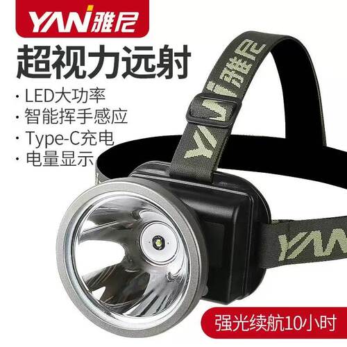 雅尼钓鱼矿灯摘菜头灯