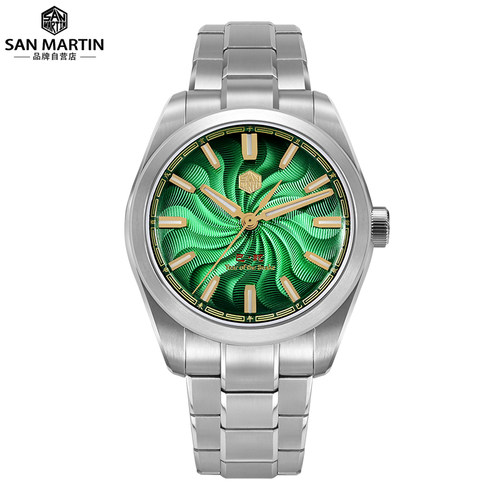 SanMartin原创防水夜光机械手表