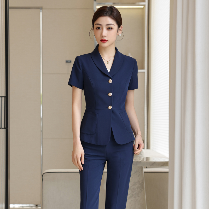 職業裝西裝套裝女2023夏季新款