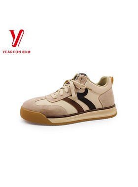 意尔康休闲鞋低2026时尚男鞋年鞋帮5622AD58990A春季新款复古德训