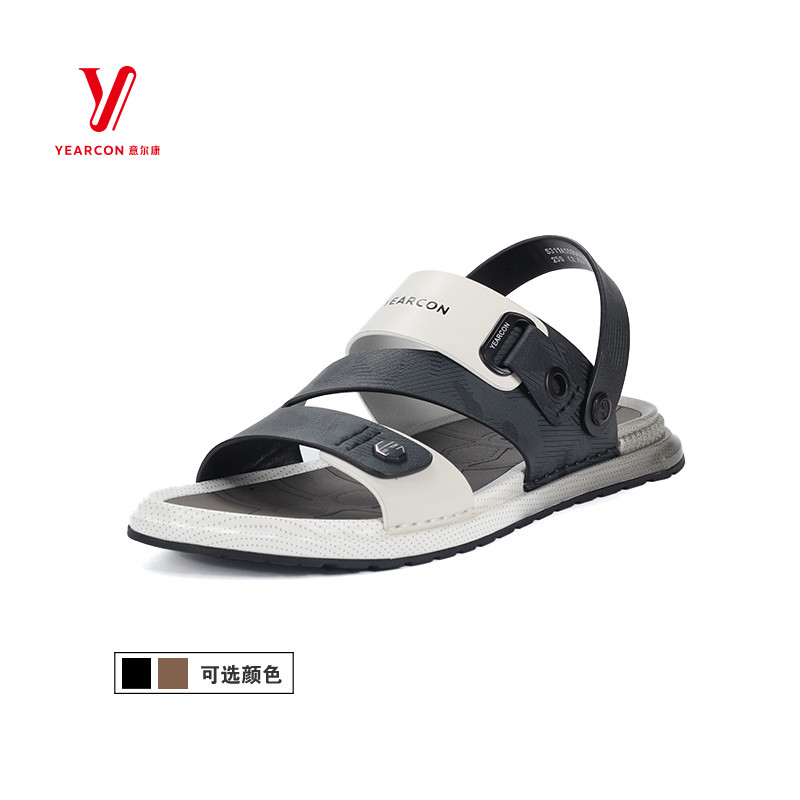 意尔康凉鞋夏季时尚正品舒适两穿