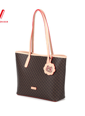 意尔康女包2025夏季新款托特包大容量包包女手提包单肩包51Y28045