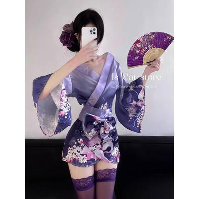 性感房事高级感睡衣大尺度内衣女和服情趣户外调教外出裙qqny