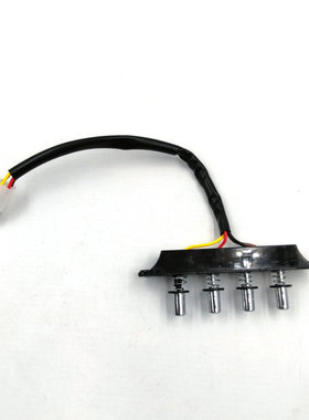 适合华帝抽油烟机配件CXW-200-J613A开关按钮i11008总成四键琴键