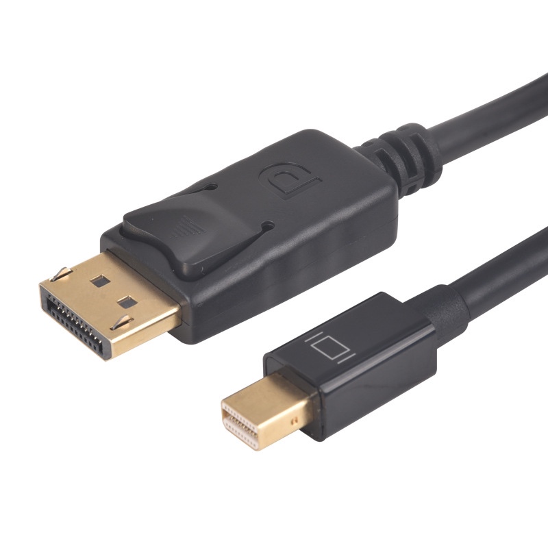miniDP转DP线4K显卡迷你DP适用苹果电脑雷电口转接显示器19+1全铜