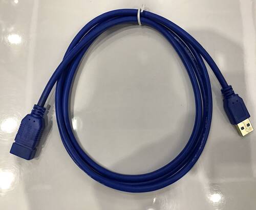 供应 USB3.0键盘延长线蓝色数据线 usb 3.0公对母连接线 AMAF