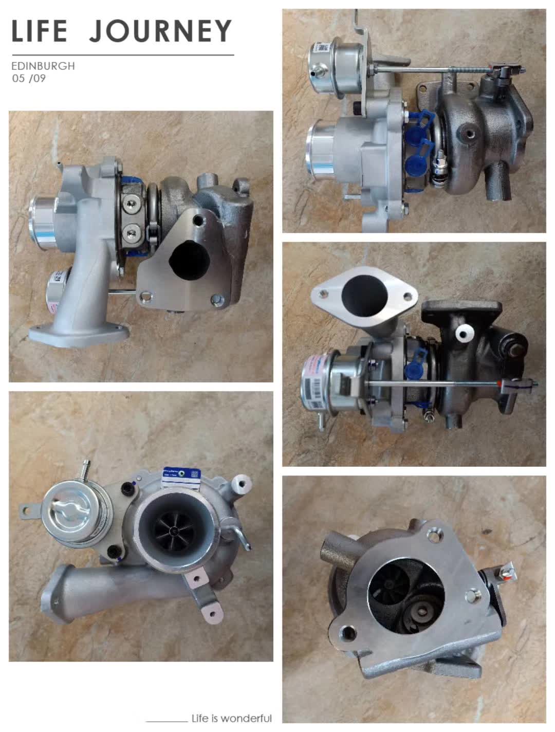 H6腾翼C50 嘉誉V80 1.5T1118100-EG01T TF035HM 菱重涡轮增压器