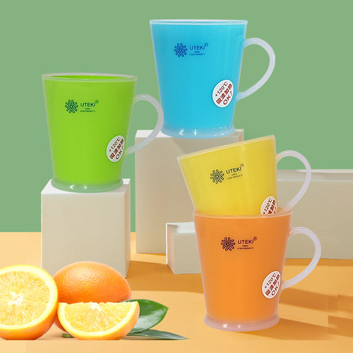 时尚简约创意刷牙杯 牙刷杯 漱口杯 炫彩杯 双色杯塑料杯子水杯