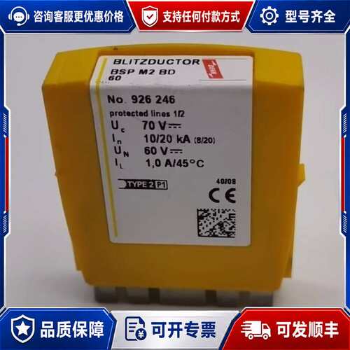 议价BSP M2 BD 60 926246 70V 10/20k可维修
