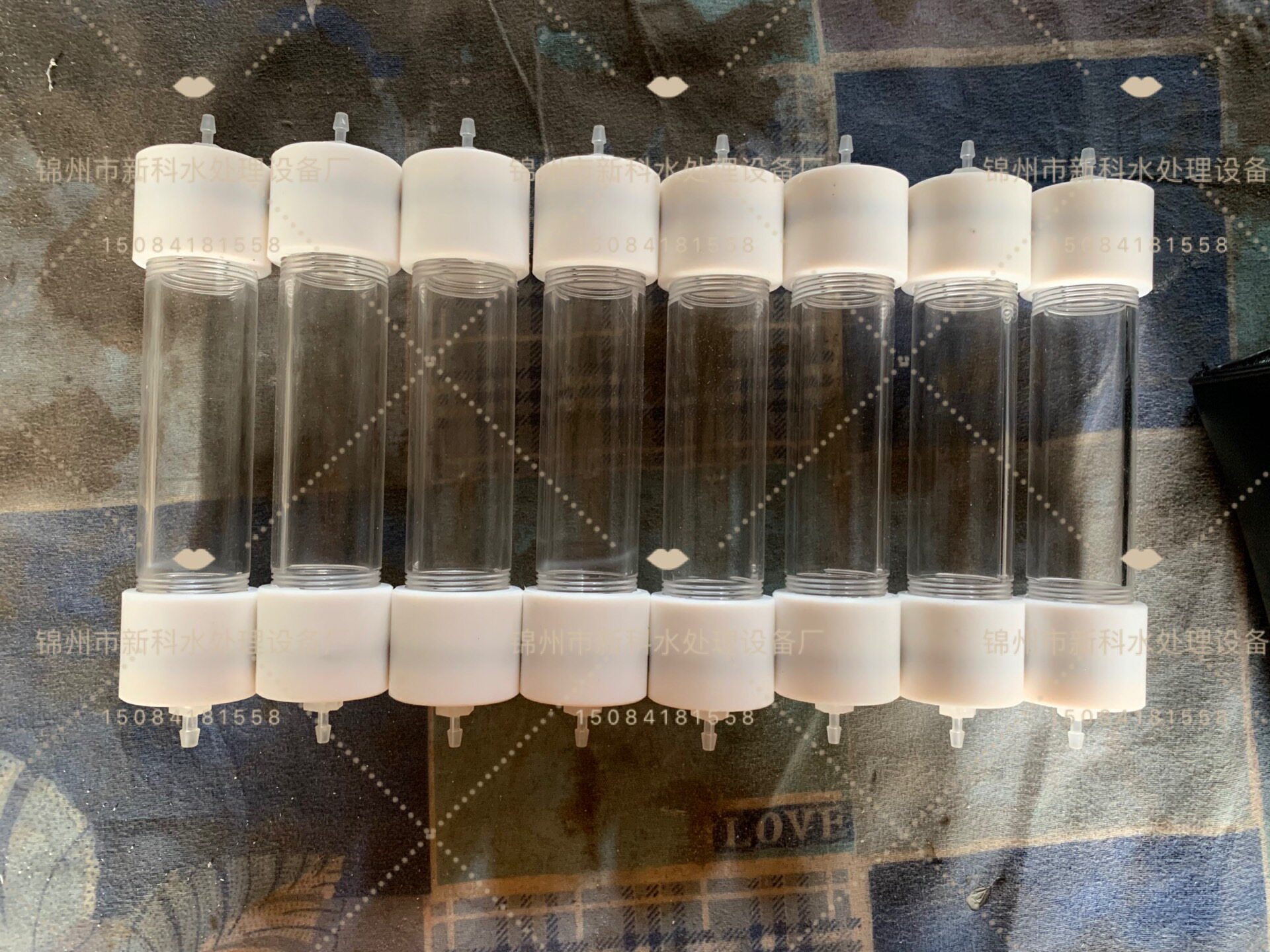 离子交换柱耐酸碱聚四氟玻璃图片