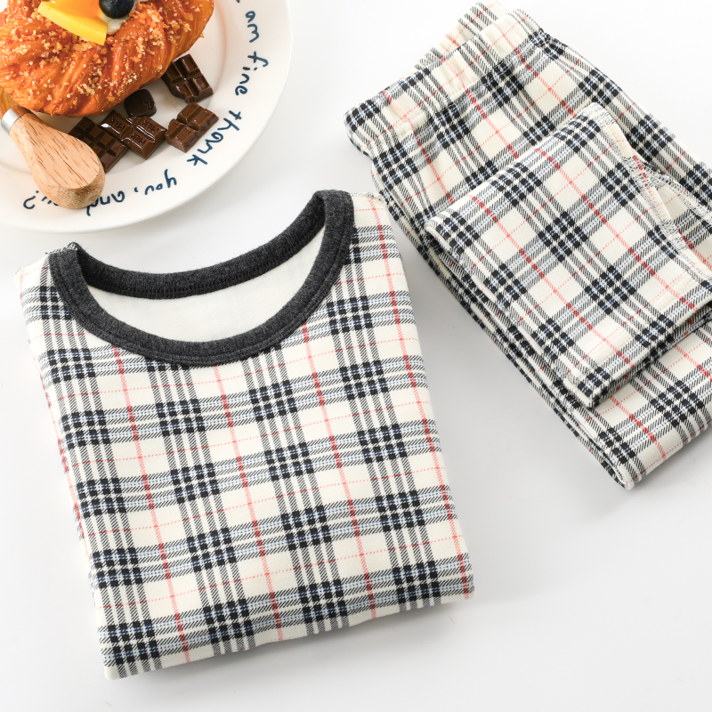 儿童纯棉家居服套装睡衣