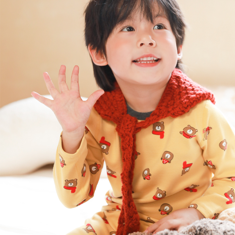 宝宝睡衣纯棉秋衣秋裤