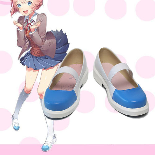 心跳文学部 纱世里/优里/夏树 莫妮卡cos鞋定制