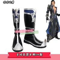 Jian Wang ba thanh kiếm tình yêu ba cánh cửa súng gãy vào một đôi giày nam COS đôi giày cosplay để lập bản đồ F80703 tùy chỉnh - Cosplay đồ cosplay vô diện