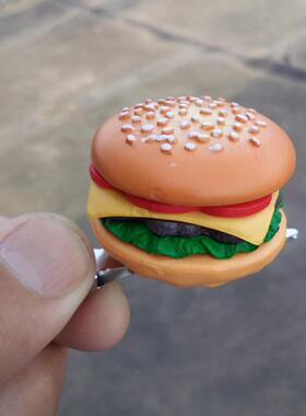 儿童发饰汉堡发夹可爱宝宝头饰