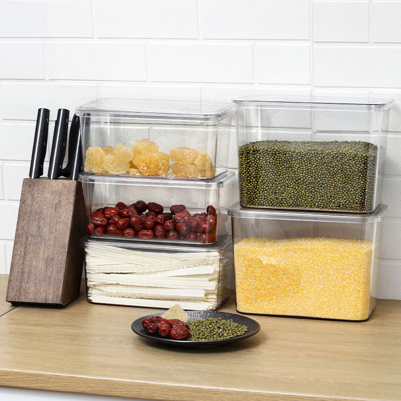 厨房储物罐塑料五谷杂粮密封罐家用透明食品级大号零食干货收纳盒,厨房/烹饪用具,密封罐,淘宝优惠券,粉丝福利购,淘宝优惠卷