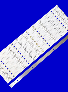 适用乐华ZX55JTX332M10A0 V0 55U2200A 55BU3300 L55F3800U灯条