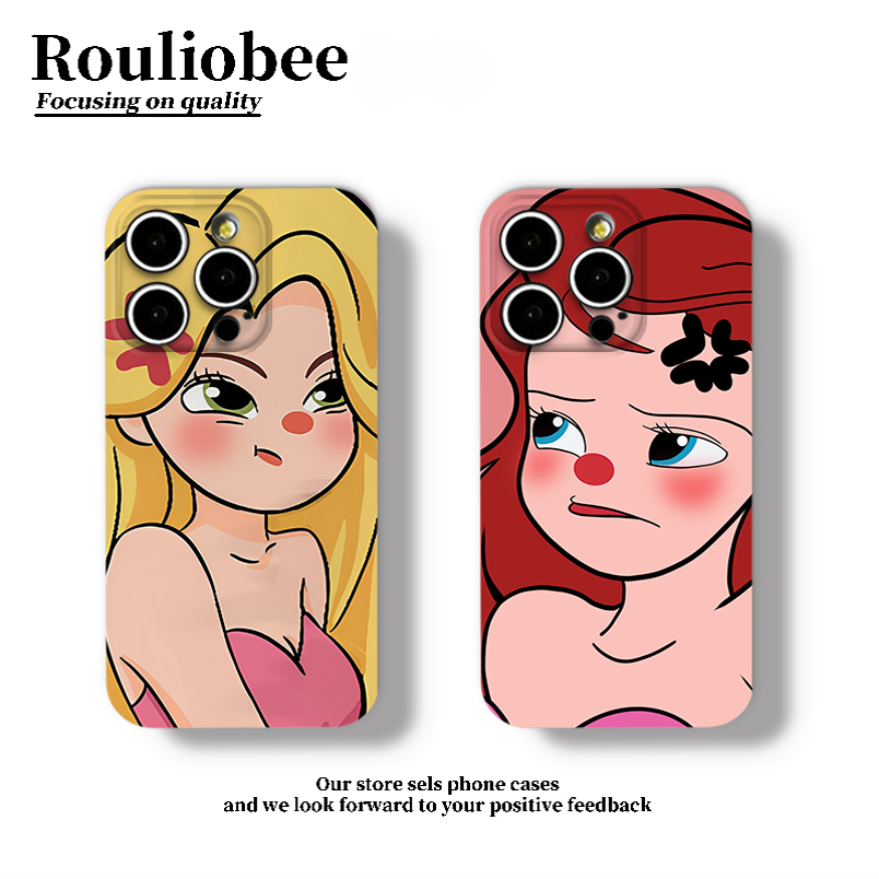 生气公主适用苹果16promax手机壳iphone14PRO华为mate60pro新款Pura70荣耀300女reno13保护套vivos20硬小米15