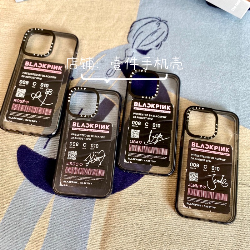 blackpink手机壳CASETiF适用iPhone16promax磁吸magsafe手機殼lisa苹果15Jennie同款jisoo14ROSE朴彩英14镜面