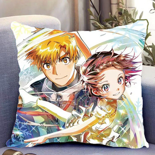 金牌得主周边双面抱枕明浦路司结束祈动漫照片带枕芯靠枕礼物定制