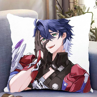 崩坏3星穹铁道双面抱枕桑博周边带枕芯同款靠枕垫枕头亮缎宝宝绒