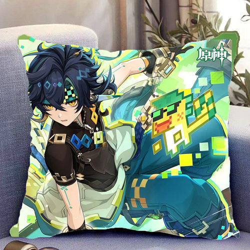 基尼奇原神周边双面抱枕同款照片