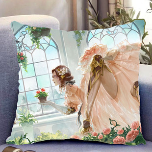 第五人格蜘蛛瓦尔莱塔周边双面抱枕带枕芯靠枕垫枕头套礼物可定制