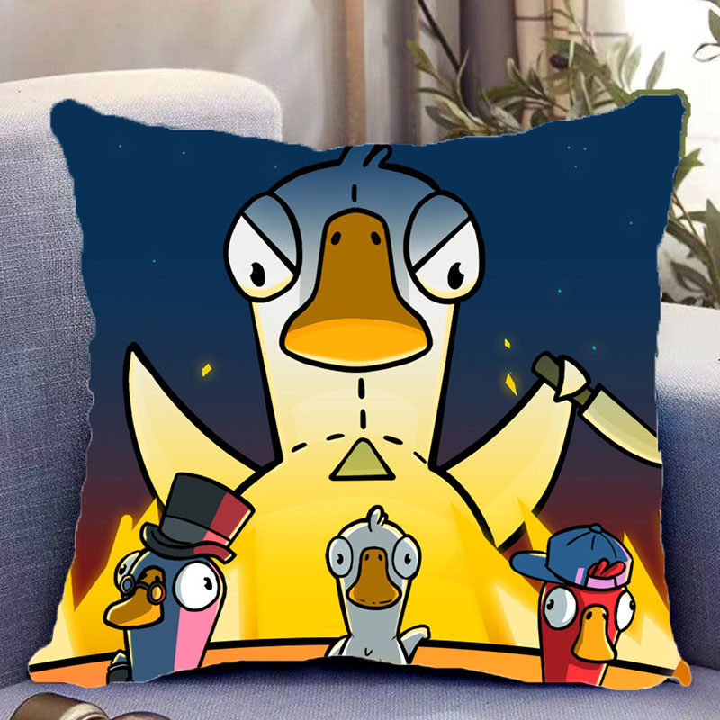 鹅鸭杀周边双面抱枕鹅鸭中立阵营照片带枕芯靠枕靠垫枕头礼物定制,模玩/动漫/周边/娃圈三坑/桌游,动漫毛绒/抱枕/坐垫,淘宝优惠券,粉丝福利购,淘宝优惠卷