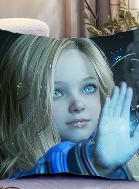 戴安娜周边双面抱枕PRAGMATA游戏照片带枕芯长形等身枕头礼物定制