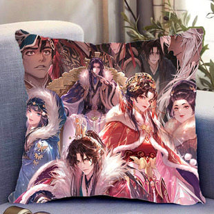 成何体统周边双面抱枕夏侯澹庾晚音带枕芯靠枕靠垫枕头礼物可定制