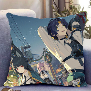 绝区零对空六课周边双面抱枕星见雅月城柳浅羽悠真苍角礼物可定制