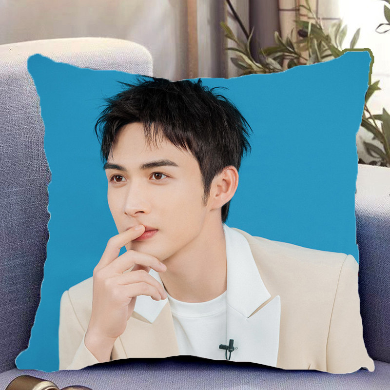 张彬彬周边双面抱枕人物照片同款