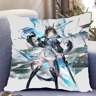 陈千语明日方舟终末地周边双面抱枕照片带枕芯靠枕垫枕头礼物定制