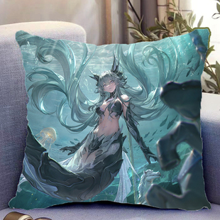 拉弥亚深谣周边双面抱枕战双帕弥什带枕芯靠枕靠垫枕头套礼物定制