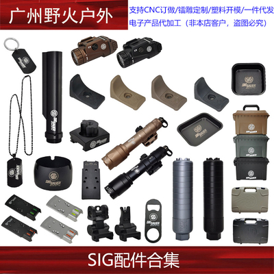 【SIG配件合集】SIG SAUER 托芯机瞄阻手消音M600C战术手电