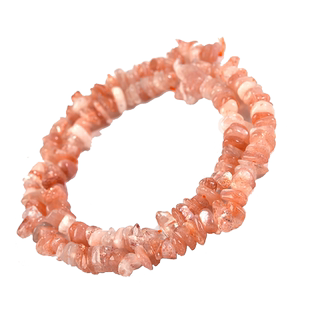 天然水晶原石颗粒金草莓碎石虎眼石散珠子diy串珠手链橄榄石配珠