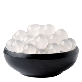 和田昆仑白玉髓散珠diy手工水晶饰品玉珠子配件串珠玉石配珠材料