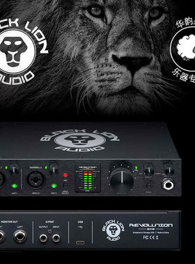 黑狮 BlackLion Revolution 2X2 6×6 音频接口录音棚级直播声卡