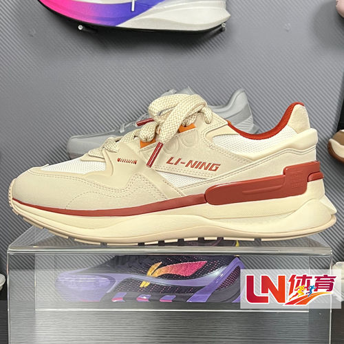 李宁休闲鞋 2026春季新品001初心V2男子轻量高回弹运动鞋AGLW015