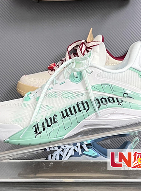 李宁篮球鞋 2025春季新款游击1SUPER男子轻量高回弹篮球鞋ABFV005