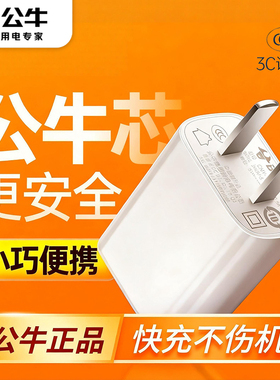3C认证 公牛充电器usb手机充电器5V1a2A充电头22.5W闪充40W快充适配苹果华为vivo小米oppo台灯平板耳机充电宝