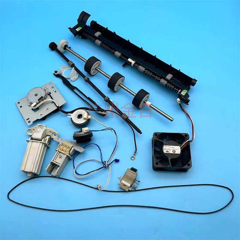 兄弟7360配件扫描电机皮带支撑架继电器风扇原稿搓纸轮分页器排纸