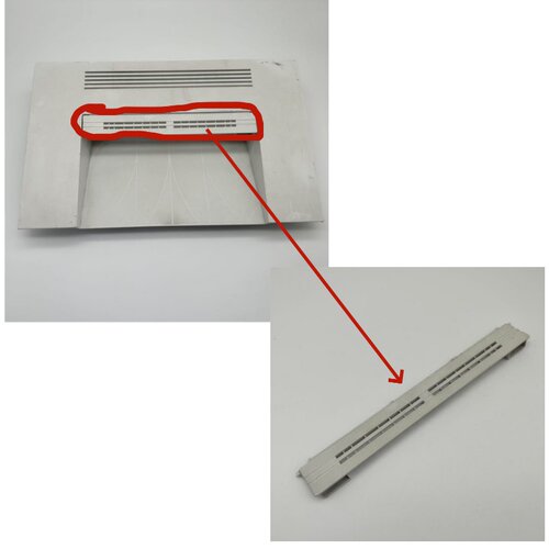 适用HP203D 203DN 203DW硒鼓上盖机器上盖 顶盖出纸口小导板胶片