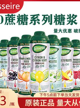 teisseire0蔗糖薄荷莫吉托糖浆