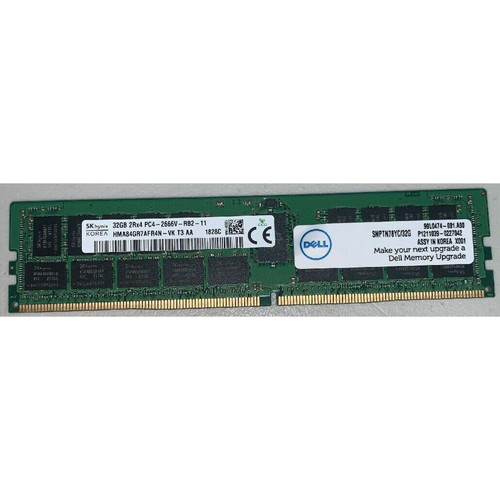 DELL戴尔 SNPTN78YC/32G 2RX4 PC4-2666V  ECC REG 服务器内存