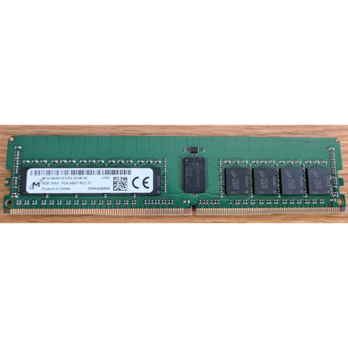 镁光 8G 1RX4 2400 DDR4 ECC REG PC4-2400T 服务器内存条