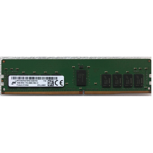 镁光MTA18ASF2G72PDZ-2G6E1 16G 2RX8 PC4-2666V DDR4服务器内存